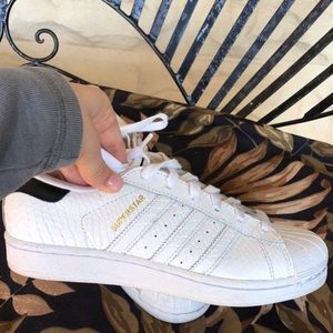 Adidas White Casual Sneakers